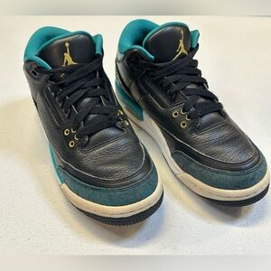 Jordan 3 Retro Mid‎ Rio Teal size 6y